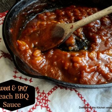 Peach BBQ Sauce