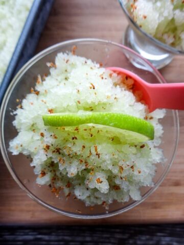 Cucumber Lime Granita