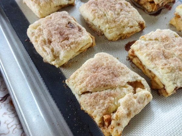 Apple Pie Biscuits at www.sweetcayenne.com #fall #applerecipes #breakfast