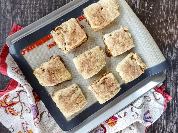 Apple Pie Biscuits at www.sweetcayenne.com #fall #applerecipes #breakfast
