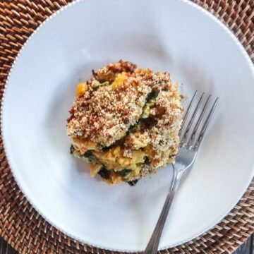 Butternut Mac N' Cheese with Bacon Breadcrumbs