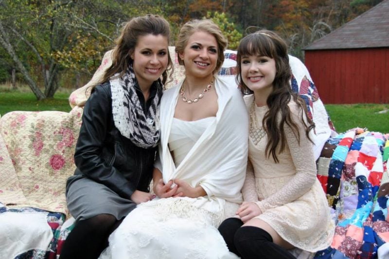 Whitney, Shantel (bride), Valory (my sister) Photo Credit: Jill Webb