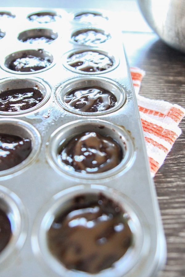 Brownie Bites with Caramel and Sea Salt Sweet Cayenne