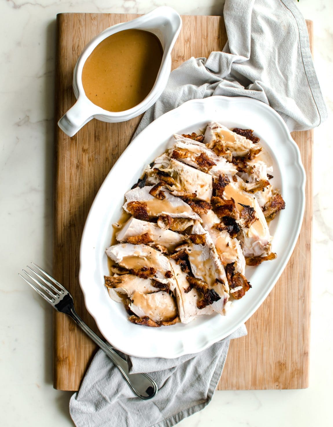 Recipe: Roast Turkey Breast with Apple Cider Gravy