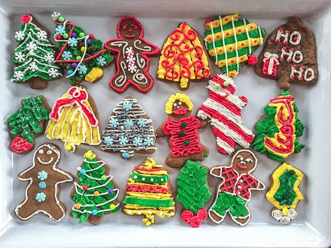 Gingerbread Cookie Cutouts from www.sweetcayenne.com