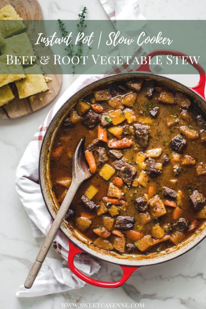 Beef and Root Vegetable Stew Sweet Cayenne