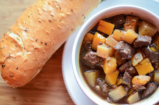 Beef and Root Vegetable Stew