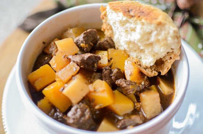 Beef And Root Vegetable Stew