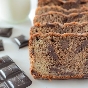 Double Chocolate Chunk Banana Bread