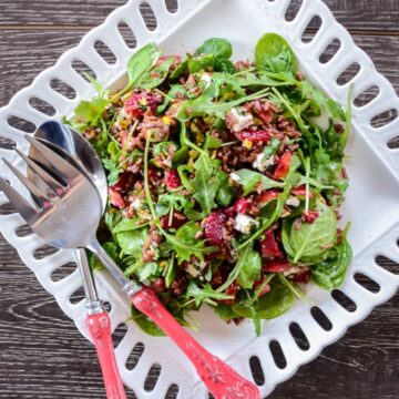 Strawberry Wild Rice Salad