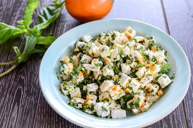 Herb and Citrus Marinated Feta