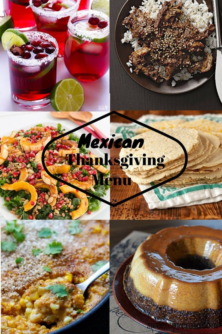 If you are up for a little fun experimentation and love Mexican food, this Thanksgiving menu is for you! The dishes are so good they may just become seasonal family favorites!