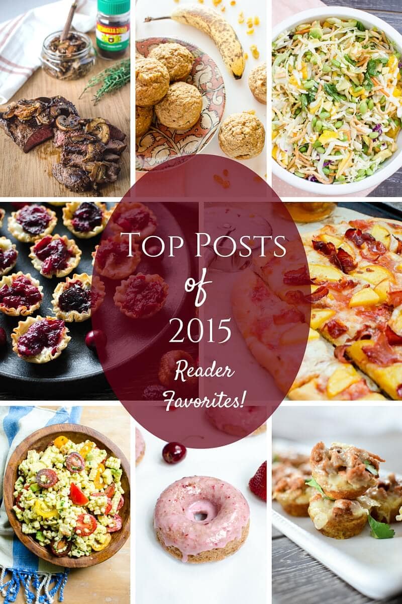 Top recipe posts of 2015 - reader favorites!