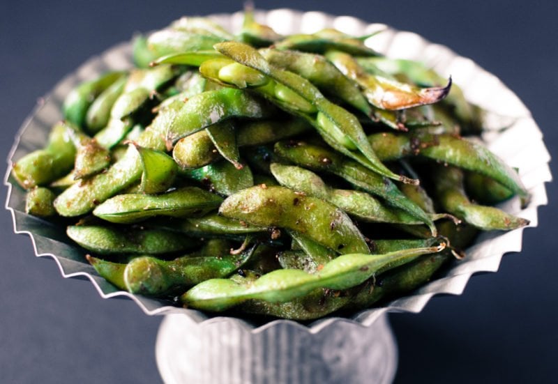 Salt and Vinegar Roasted Edamame – Emilie Eats