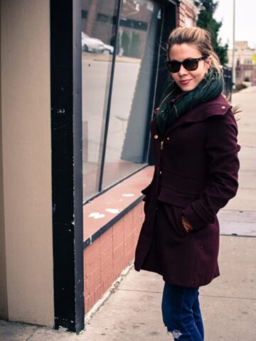 Now is such a great time to buy a winter coat! See this fun look on sweetcayenne.com