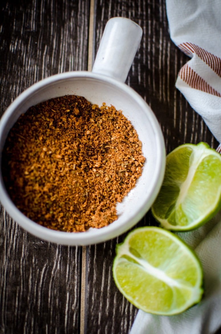 Blackening seasoning for pan-seared fish.