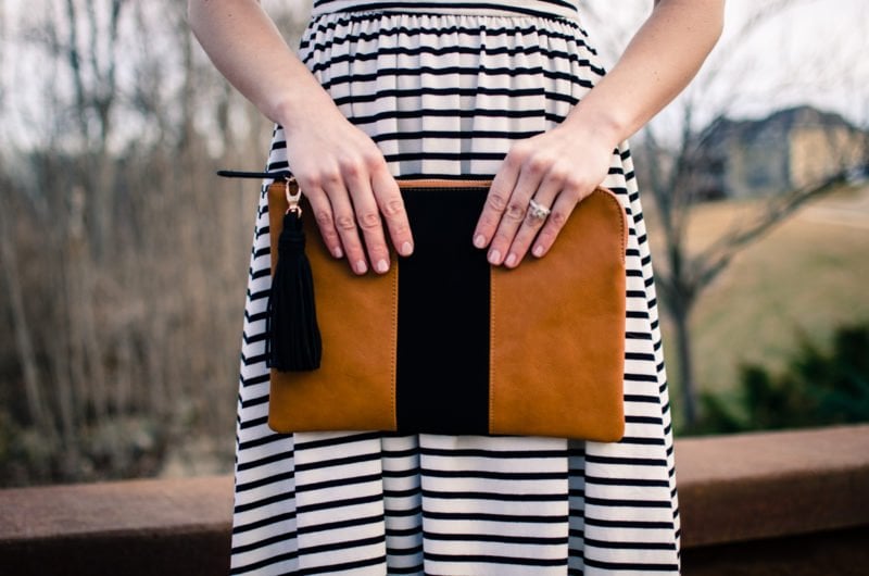 The perfect striped dress to freshen up my wardrobe for spring featuring Diet Coke and pieces from the Who What Wear collection at Target. #sponsored #MyUnique4