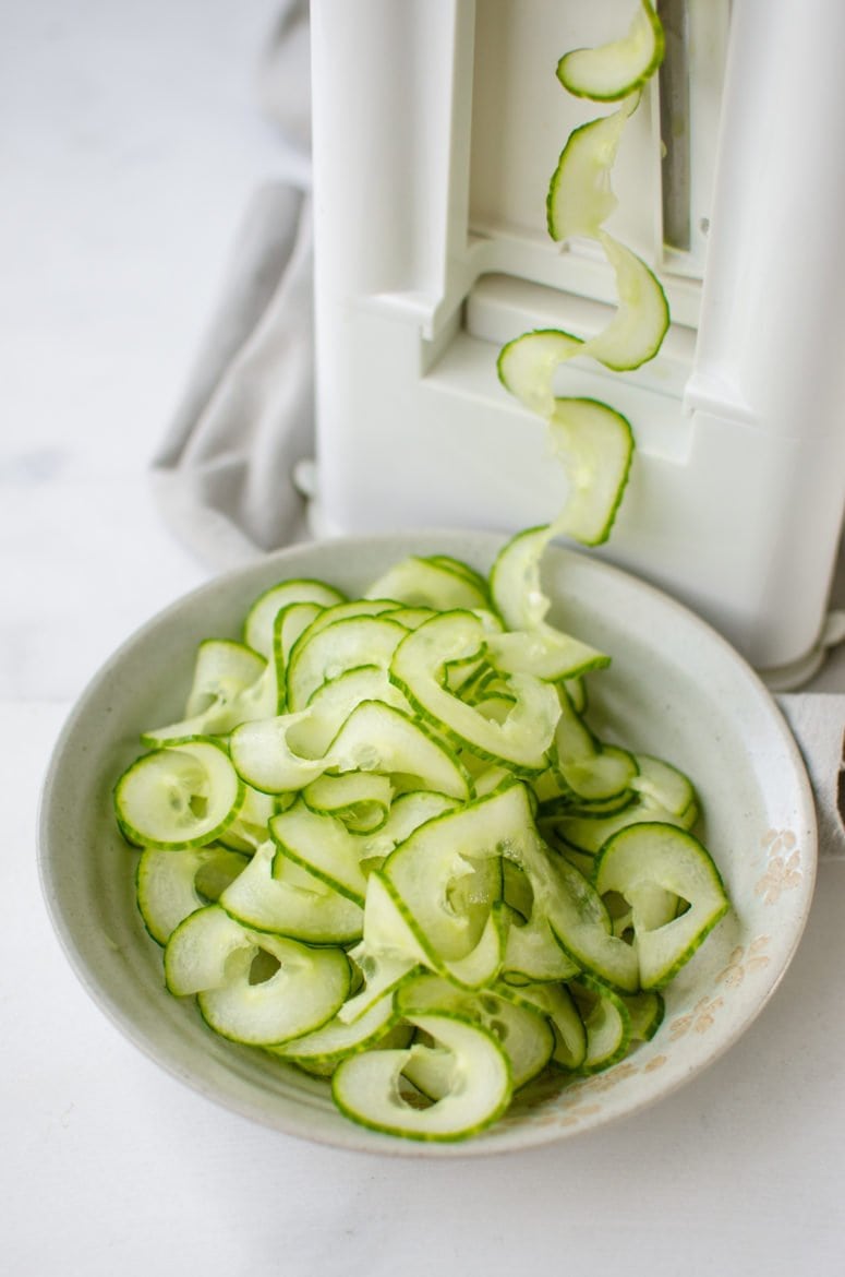 Cucumber Spiral Slicer To Make Fancy Salads - Inspire Uplift