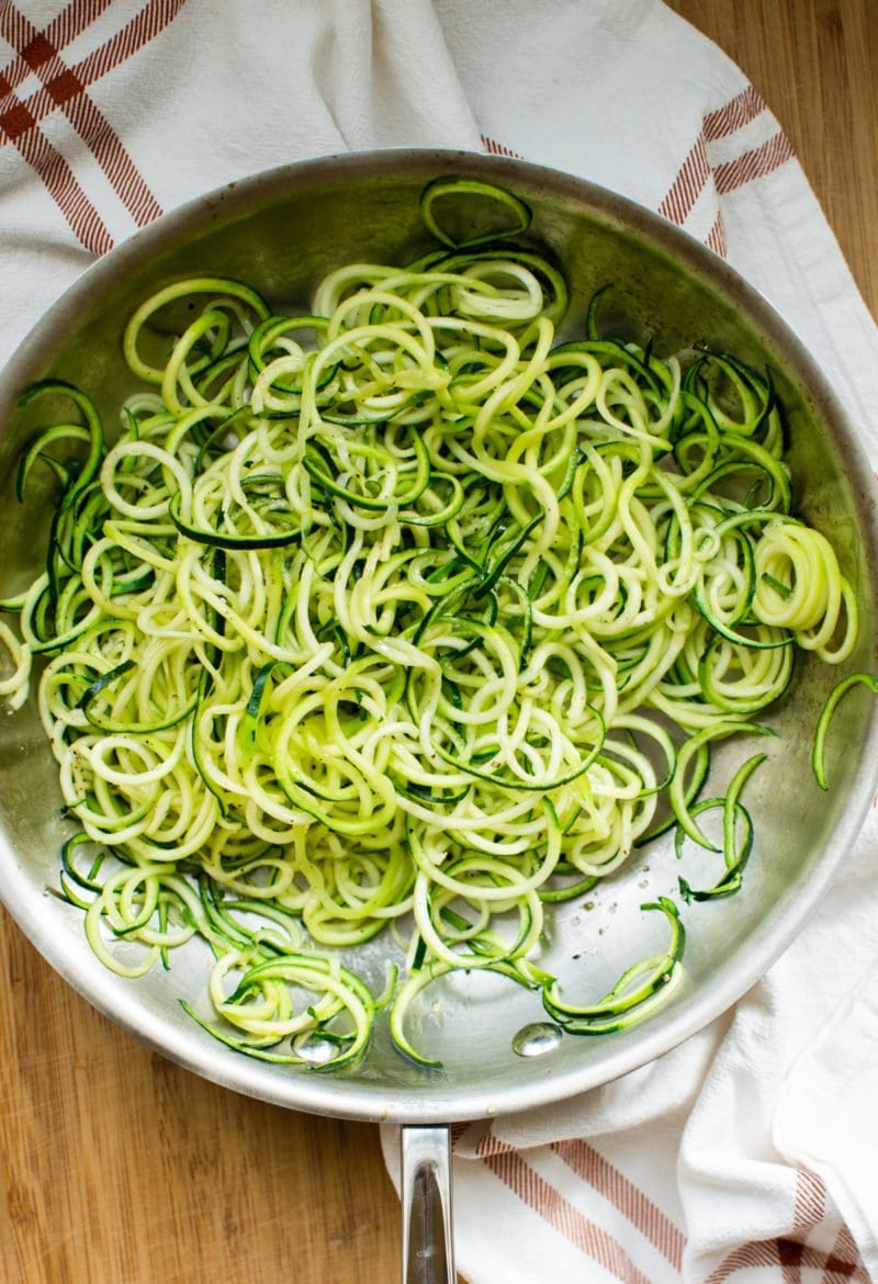 Zucchini Noodles with Chicken Bolognese | Sweet Cayenne