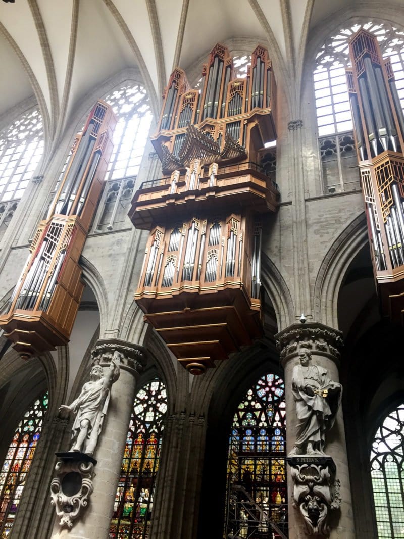 St. Michael's cathedral in Brussels