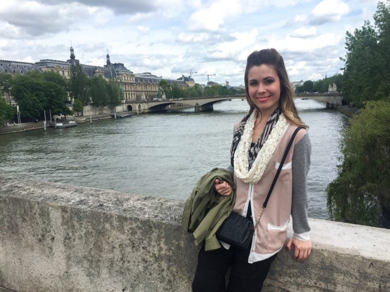 Seine river in Paris, France