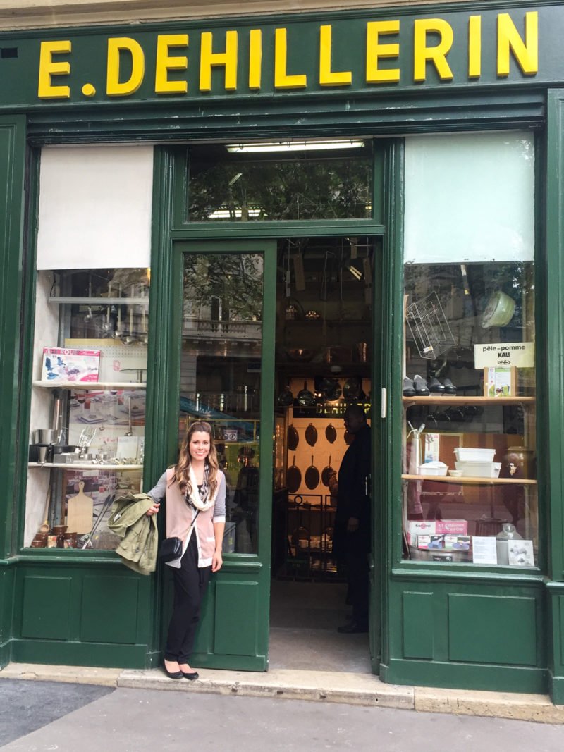 The famous E. Dehillerin kitchen store in Paris, France