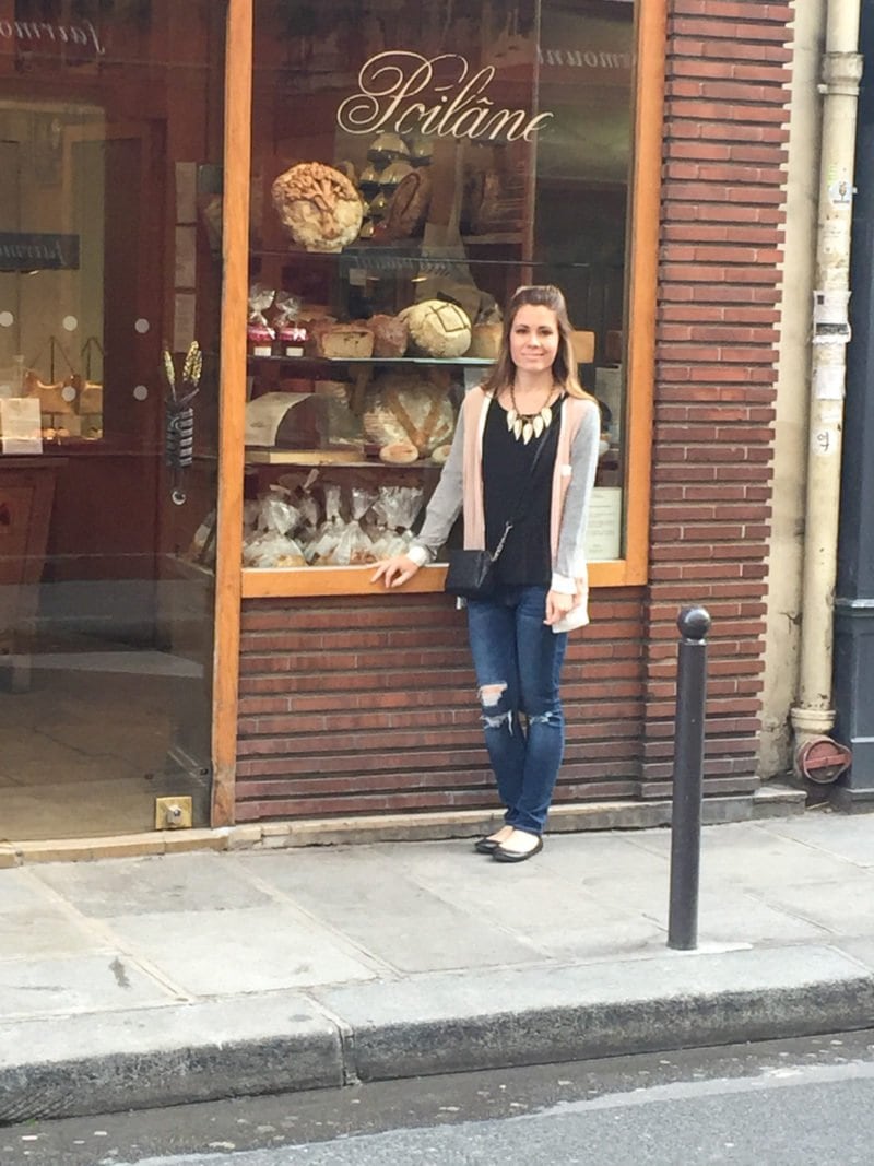 The famous Poilane bakery in Paris, France