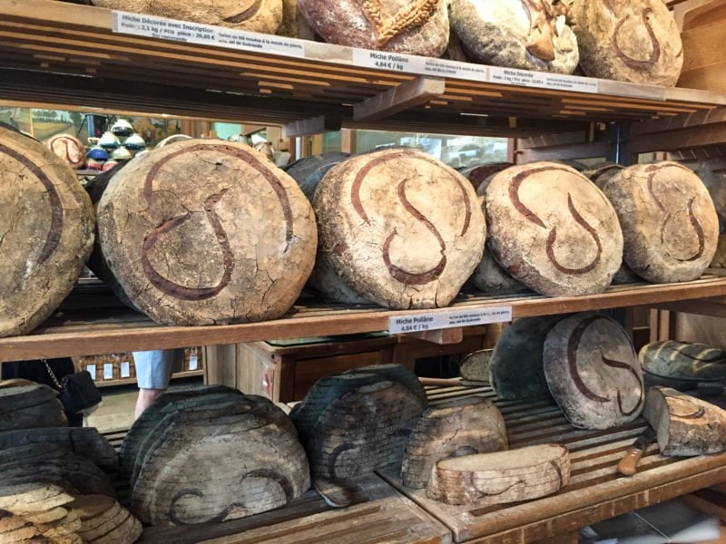 The famous Poilane bakery in Paris, France