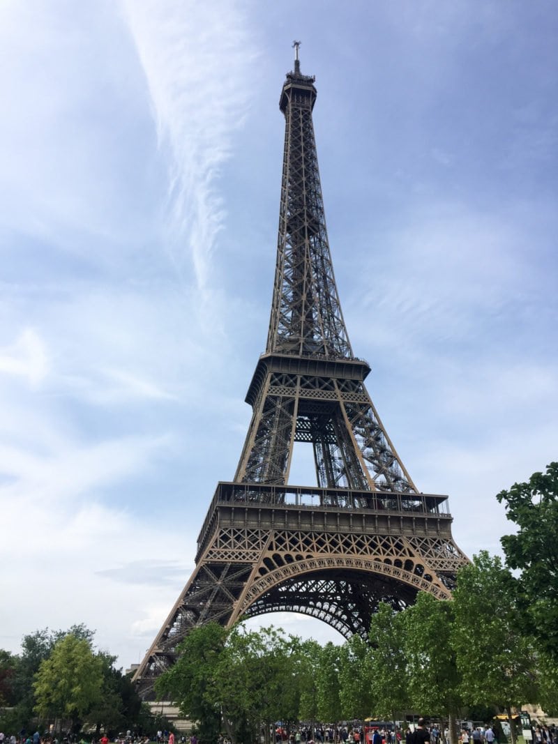 The Eiffel Tower in Paris, France