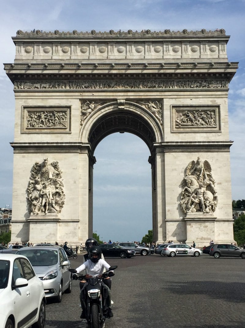 Arc de Triomphe in Paris, France