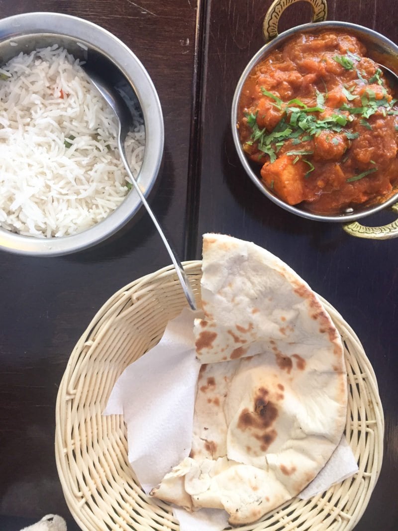 Chicken Tikka Masala at Indian Sky restaurant in Amsterdam