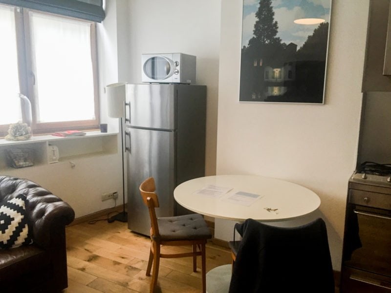 Air BnB rental in Brussels, Belgium