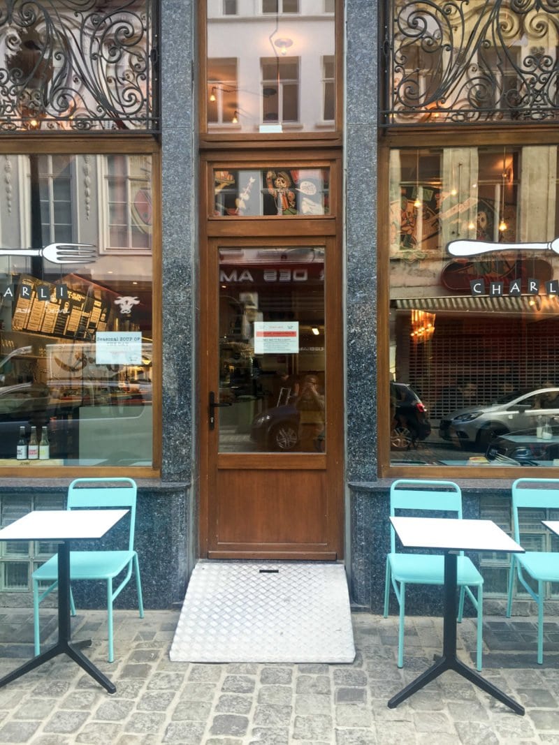 Small boulangerie in Brussels, Belgium