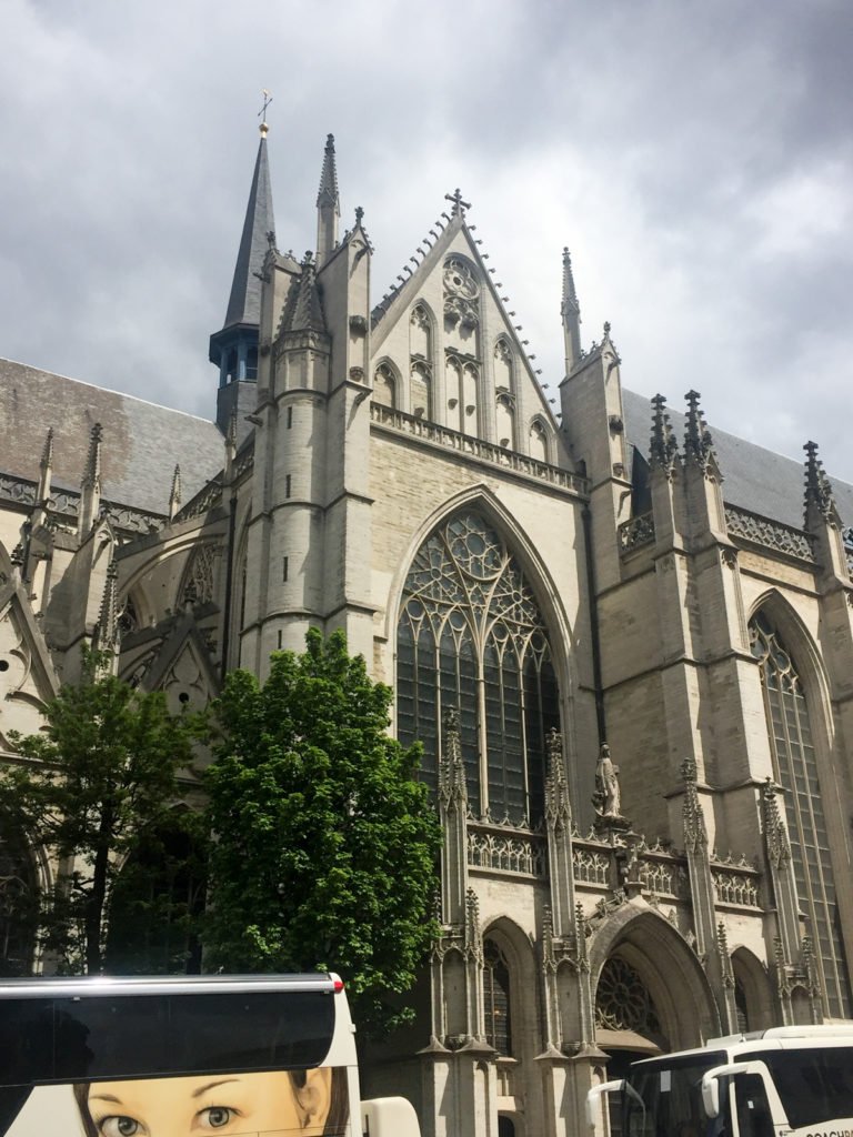 St. Michael's cathedral in Brussels