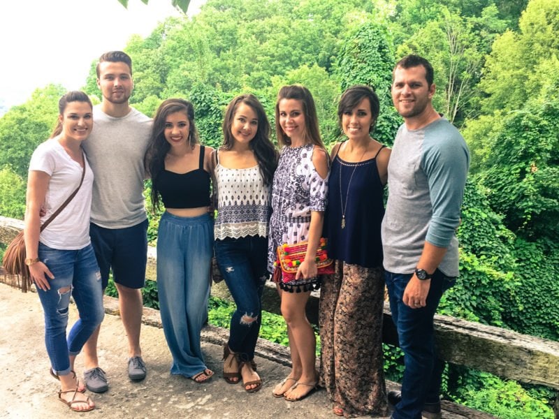 Getting ready for a stroll through downtown Gatlinburg