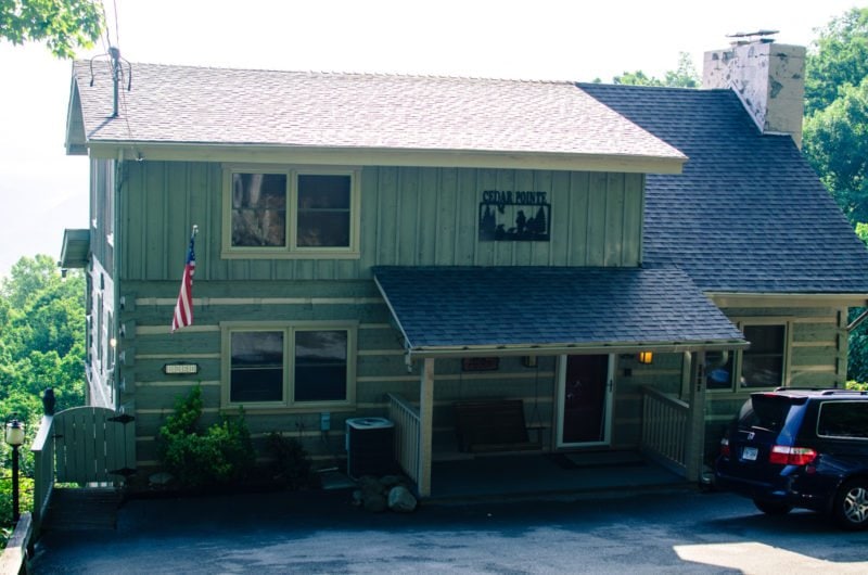 Cedar Point Cabin of Mountain Laurel Chalets in Gatlinburg, TN