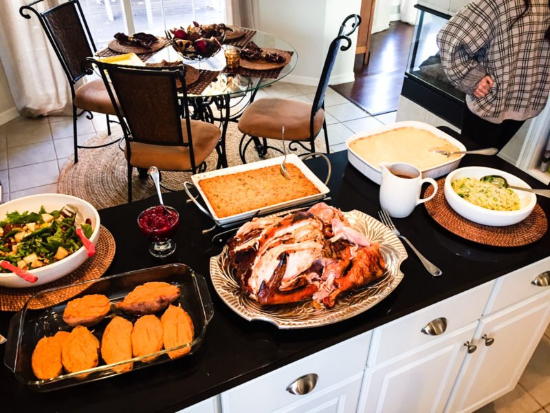 The big Thanksgiving feast!