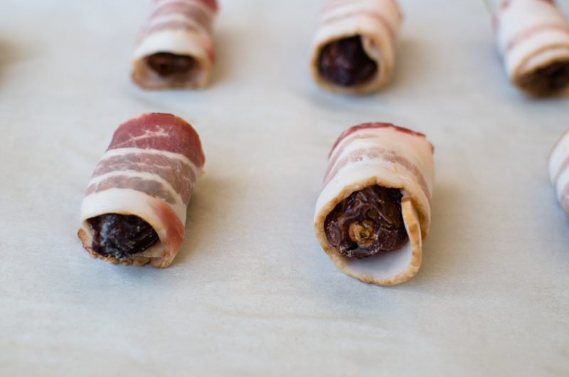 3-Ingredient Bacon Wrapped Dates