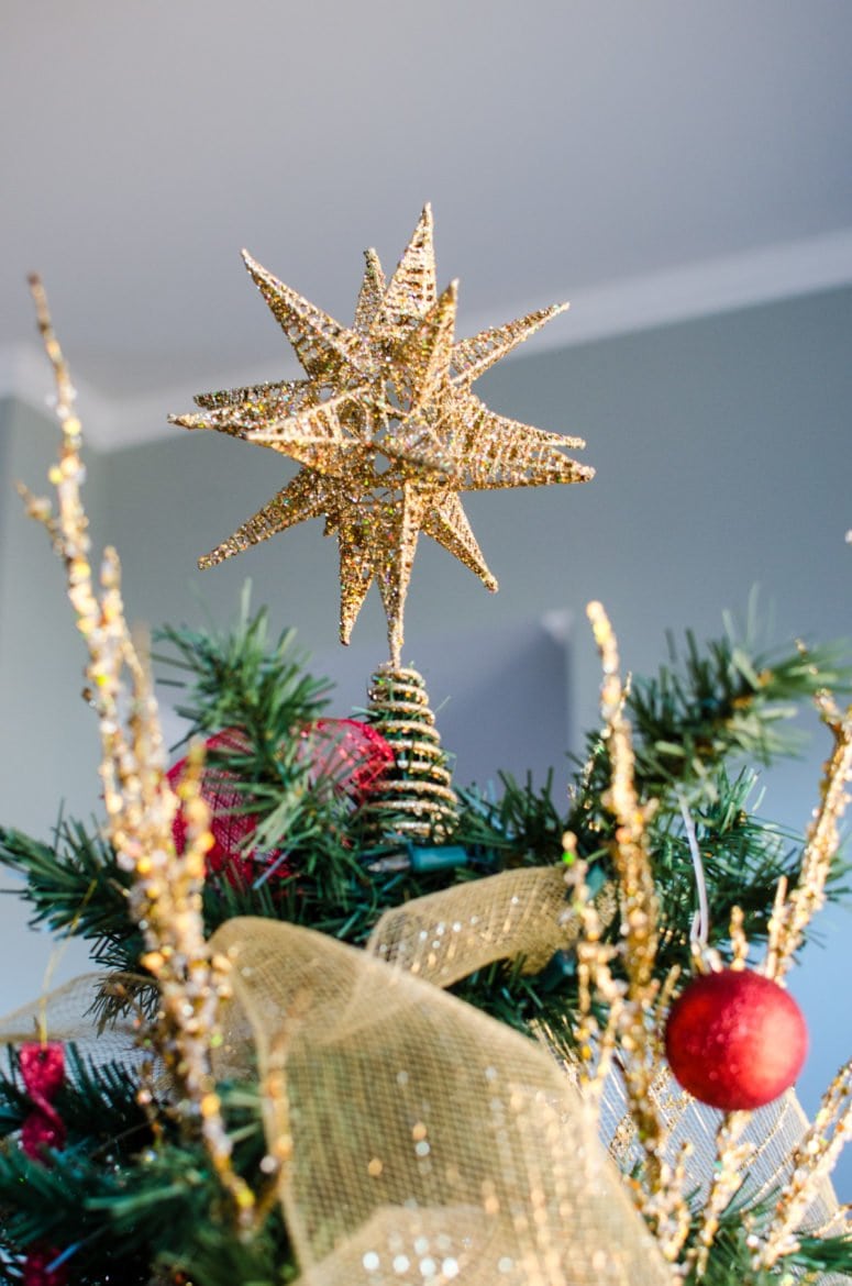 Star on Christmas Tree from Hobby Lobby