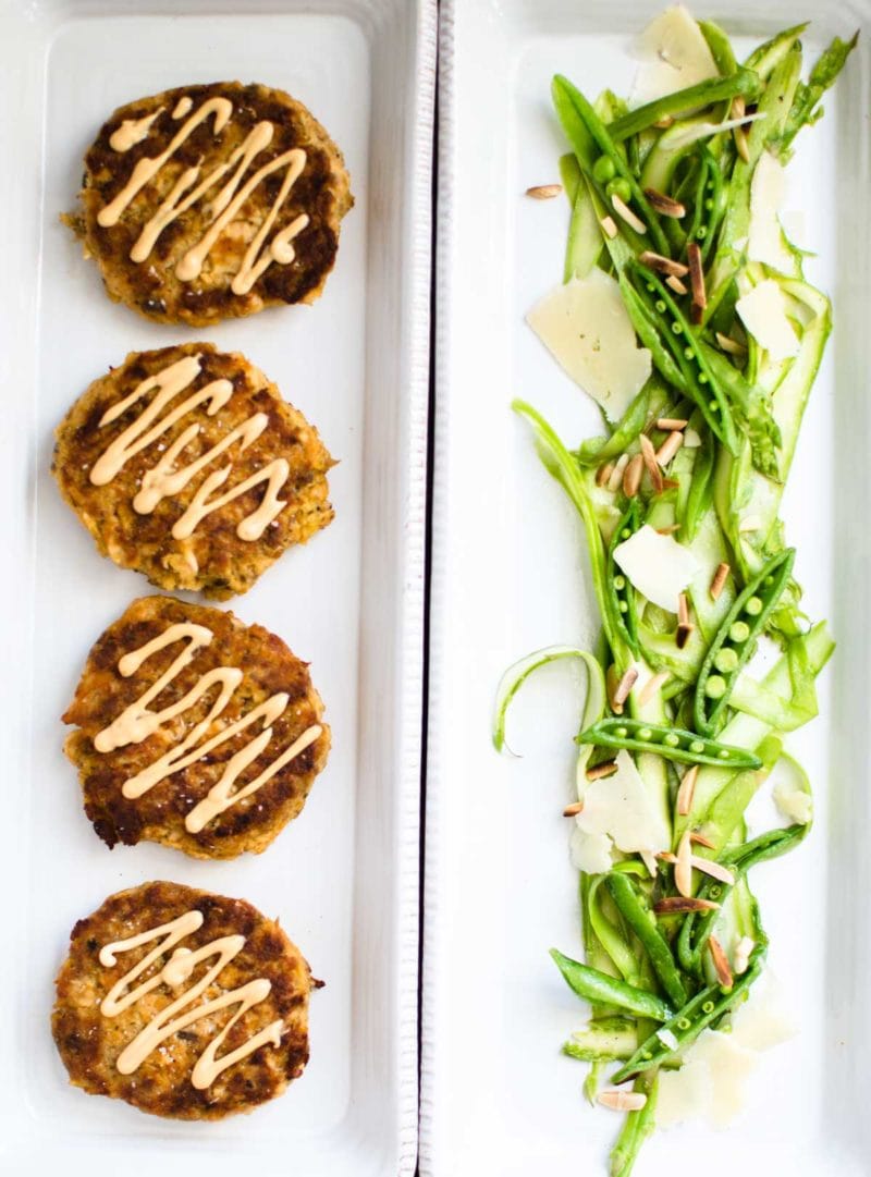 These simple and easy salmon cakes come together in a snap and are seasoned with savory Old Bay, hot sauce, and filled with Panko bread crumbs! They can easily be made ahead and frozen to cook whenever you need them. The recipe is topped with a 5 ingredient aioli flavored with good ol' Louisiana Hot Sauce! 