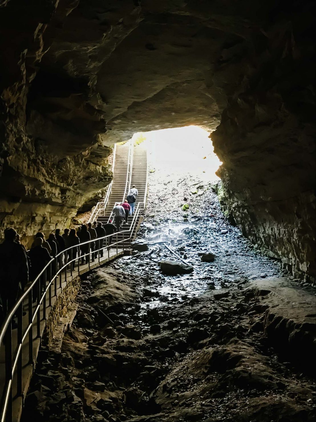 A guide to day trips from Nashville featuring Mammoth Cave National Park in KY. 