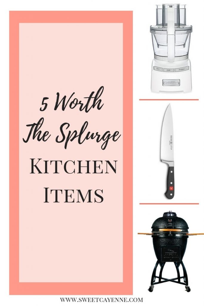 A collage of kitchen tools with text overlay for Pinterest.