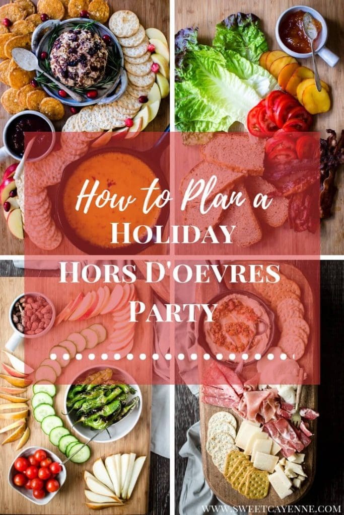 An Horderves Party featuring Local Food Vendors!