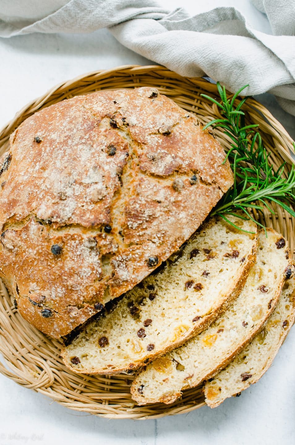 Dutch Oven Rosemary Raisin Bread Recipe | Sweet Cayenne