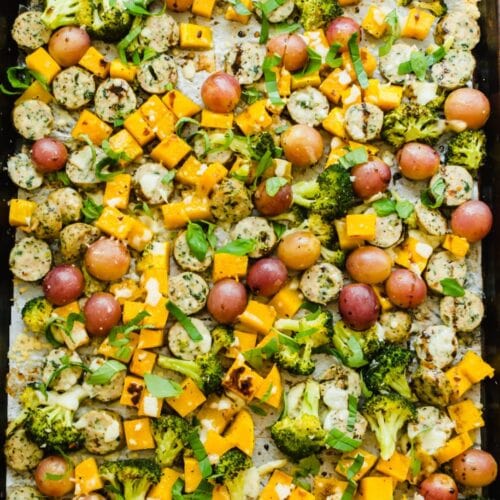 Fall Harvest Sheet Pan Dinner