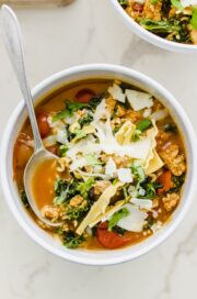 Easy Lasagna Soup | Sweet Cayenne