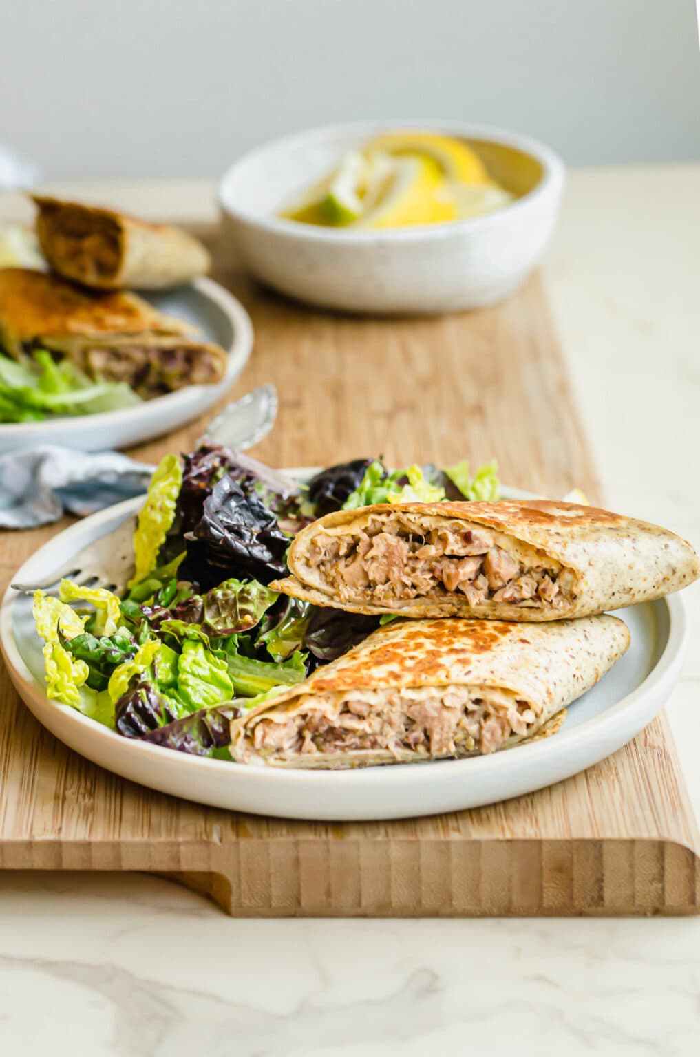 Better Weight Loss 5Ingredient Tuna Melt Wrap Recipe with VIDEO