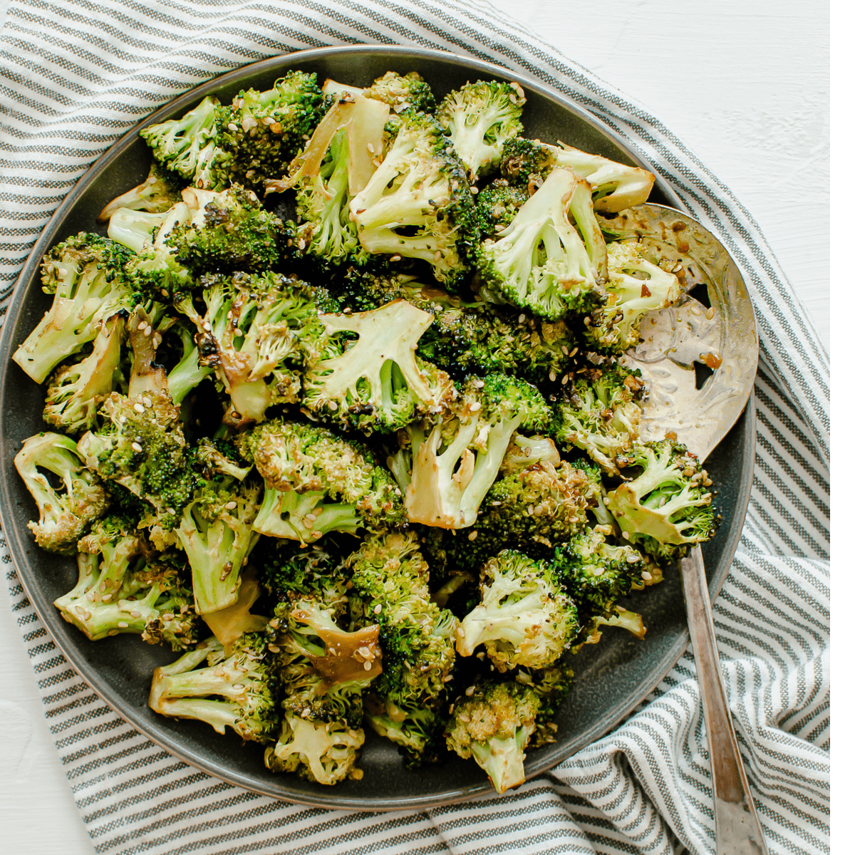Sesame Roasted Broccoli Recipe with VIDEO Sweet Cayenne